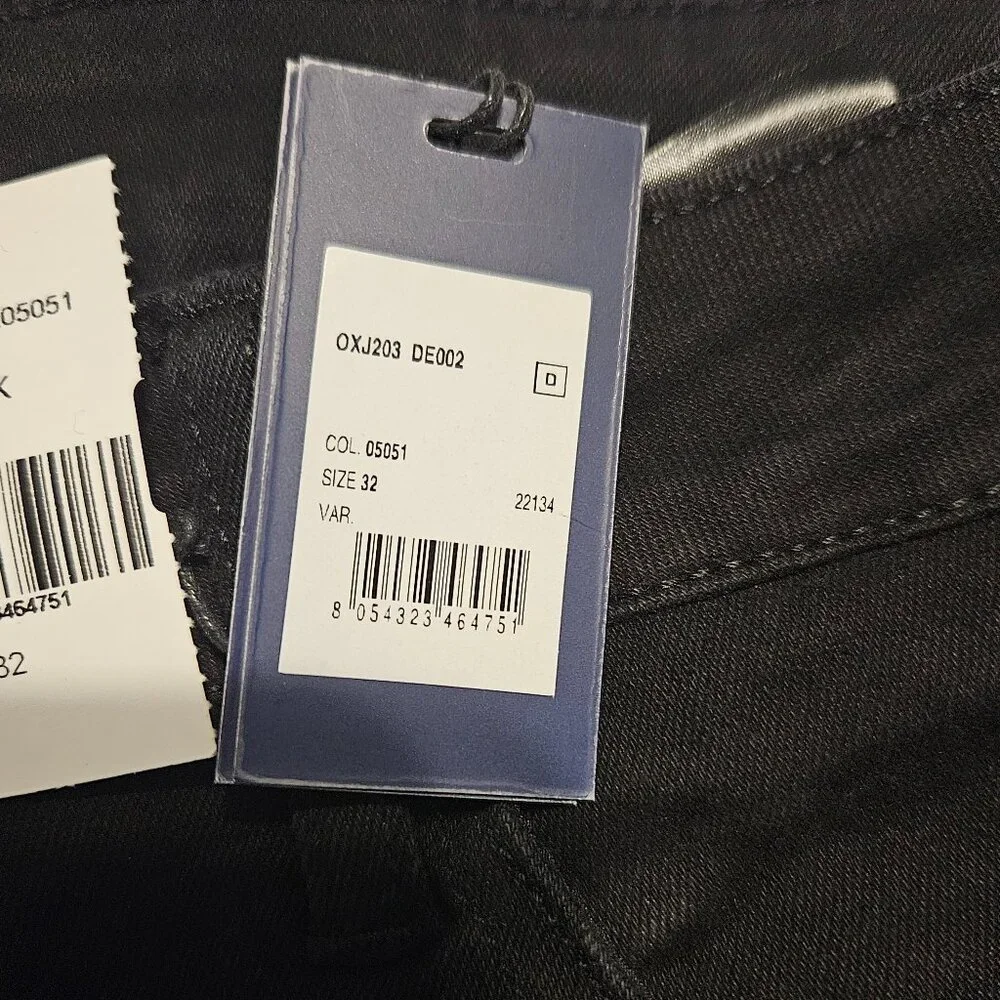 NWT Roberto Cavalli Distressed Jeans Mid Rise Size 32 - Picture 3 of 15